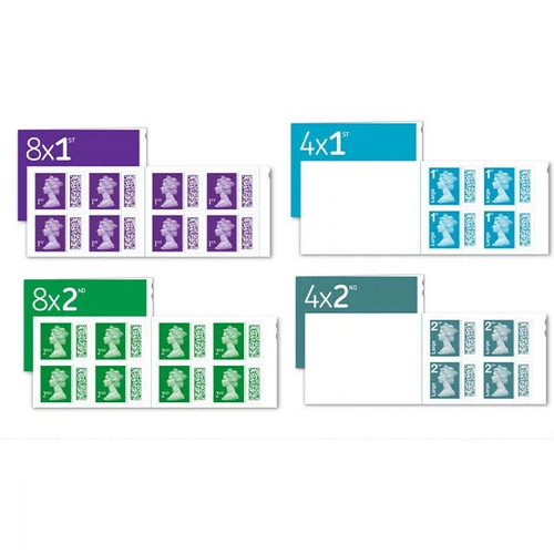 1st 2nd class postage stamps - class,
