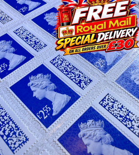 Royal mail 55 postage - royal, £2.55