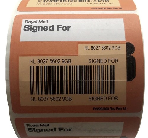 Royal mail roll of - roll, 500