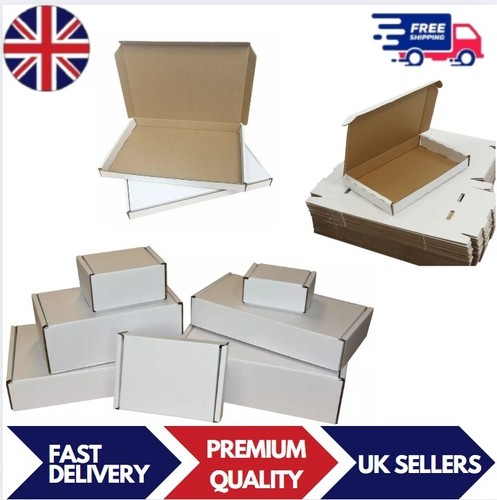 Small postal boxes white - boxes,