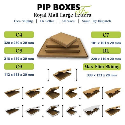 Large letter royal mail pip - mail,