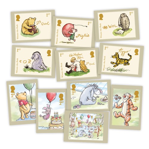 Winnie the pooh postcards from - pooh,