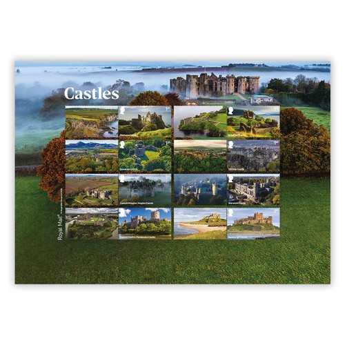 Castles stamps collector sheet - collector,