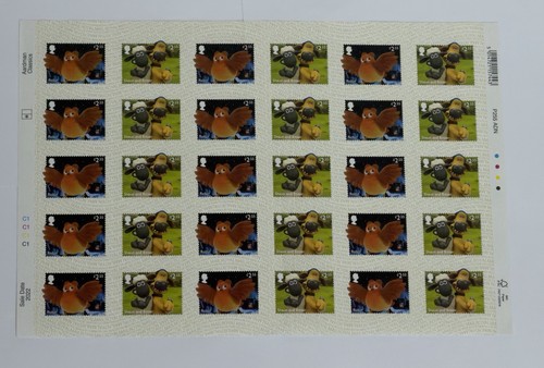 10sheets 30stamps royal mail - 10sheets,