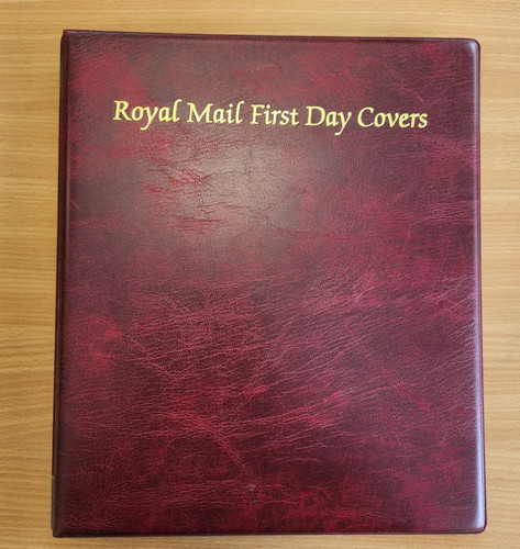 Red royal mail first day - day, cover
