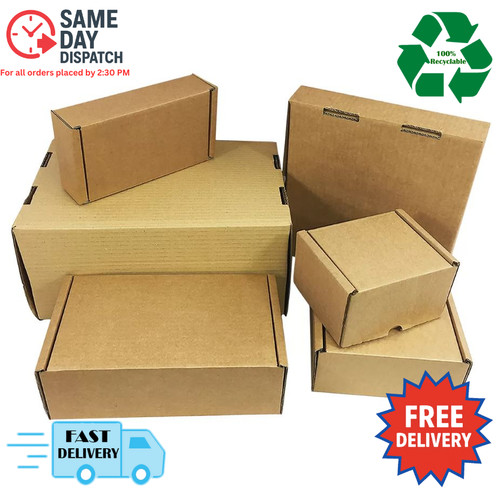 Folding lid cardboard postal - folding,