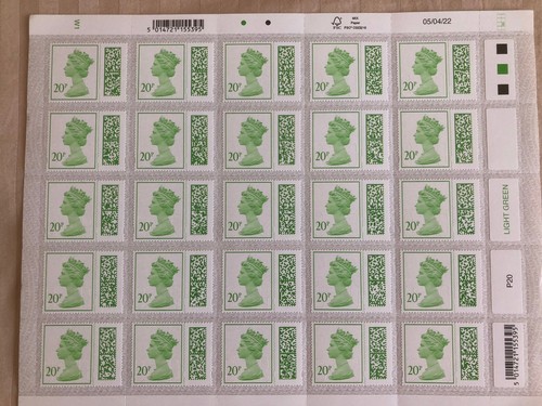 20p royal mail - 20p,